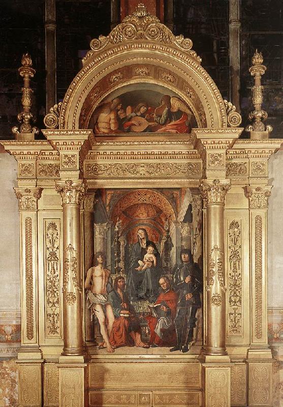 COSTA, Lorenzo Madonna and Saints dg Germany oil painting art
